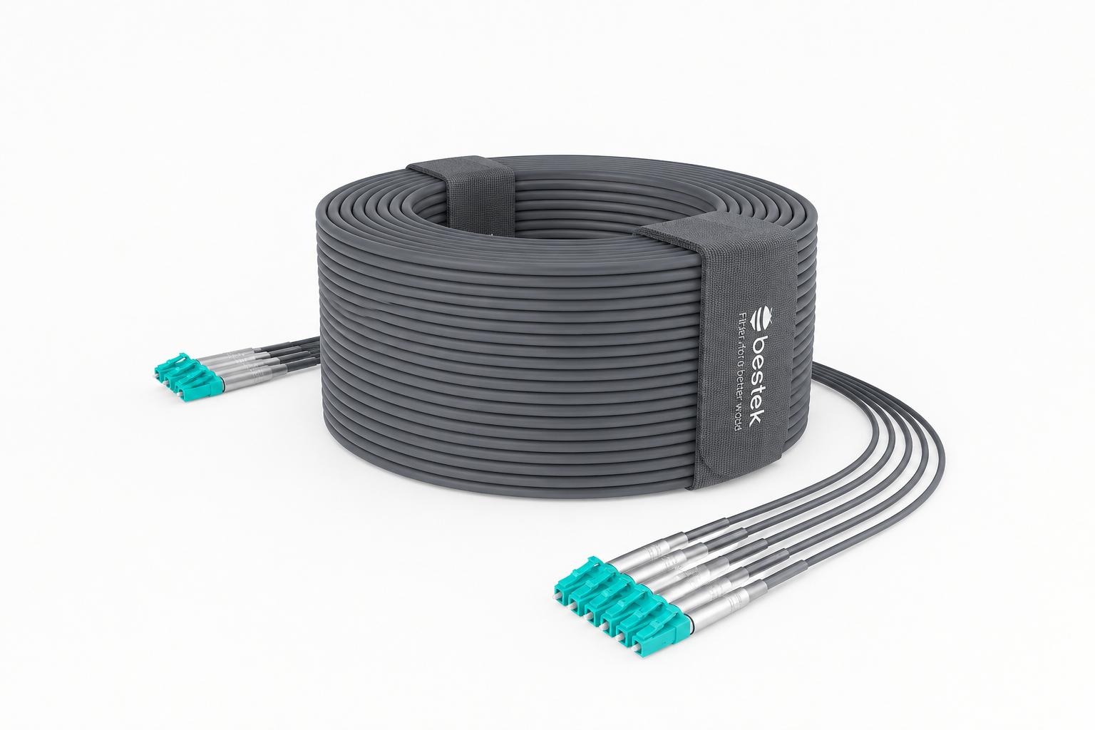 Fiber optic data cable