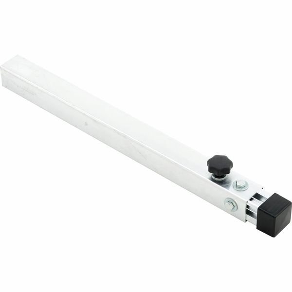 Adjustable stage platform legs for modular event staging