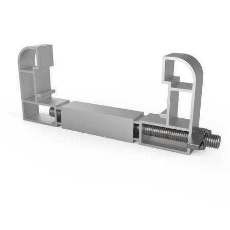 Stage deck clamp for modular stage platforms